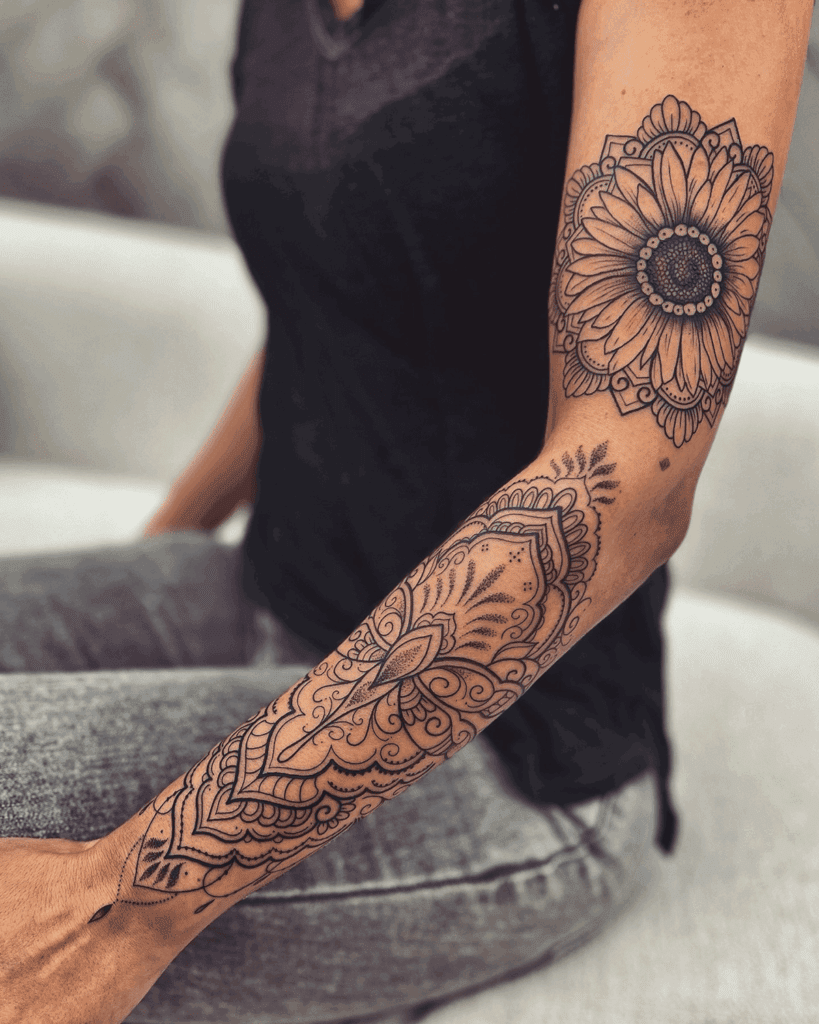 Outer Bicep Tattoo
