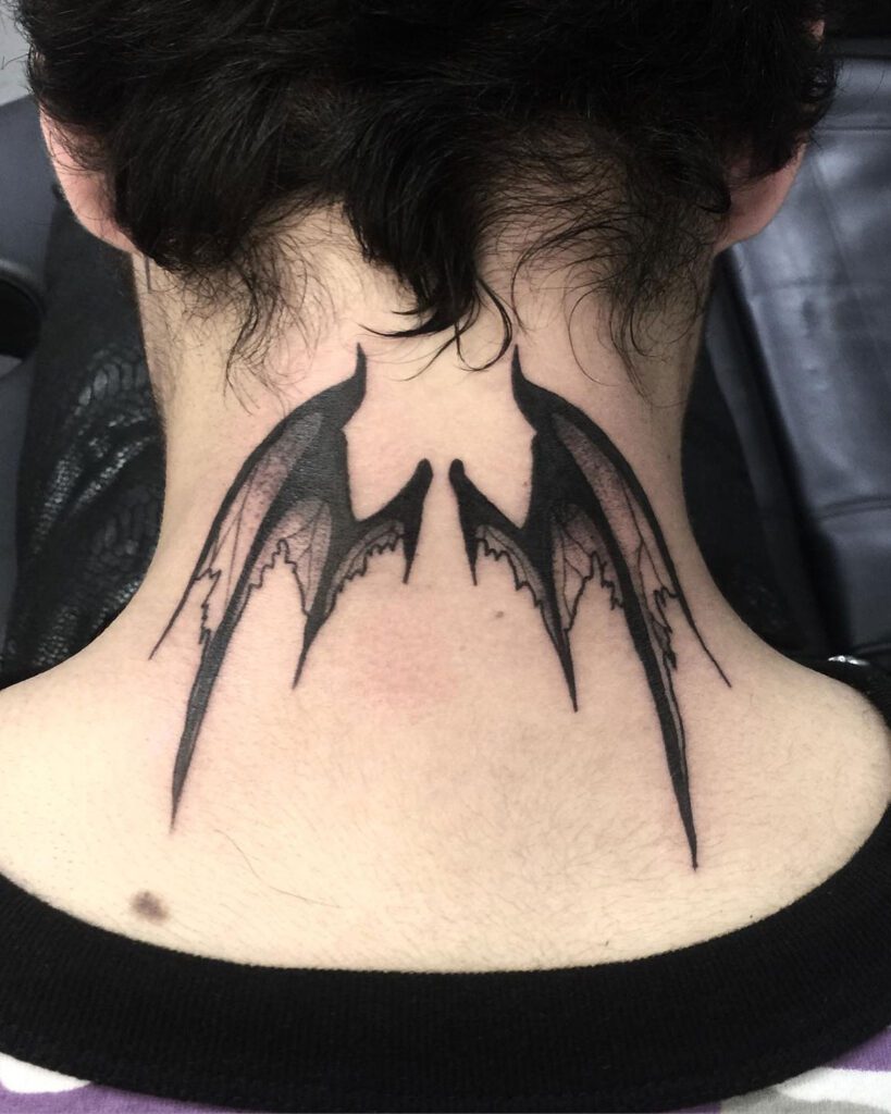 Bat Tattoo Placement