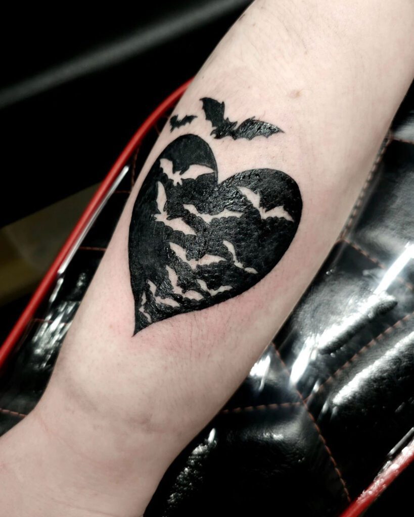 battattoo #tattoo #bat #tattoos #tattooartist #blackwork #ink