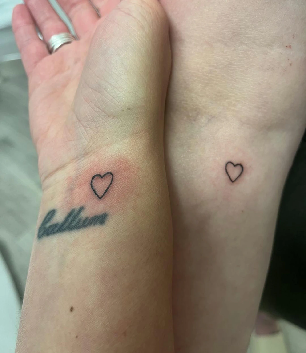 Simple Heart Tattoo
