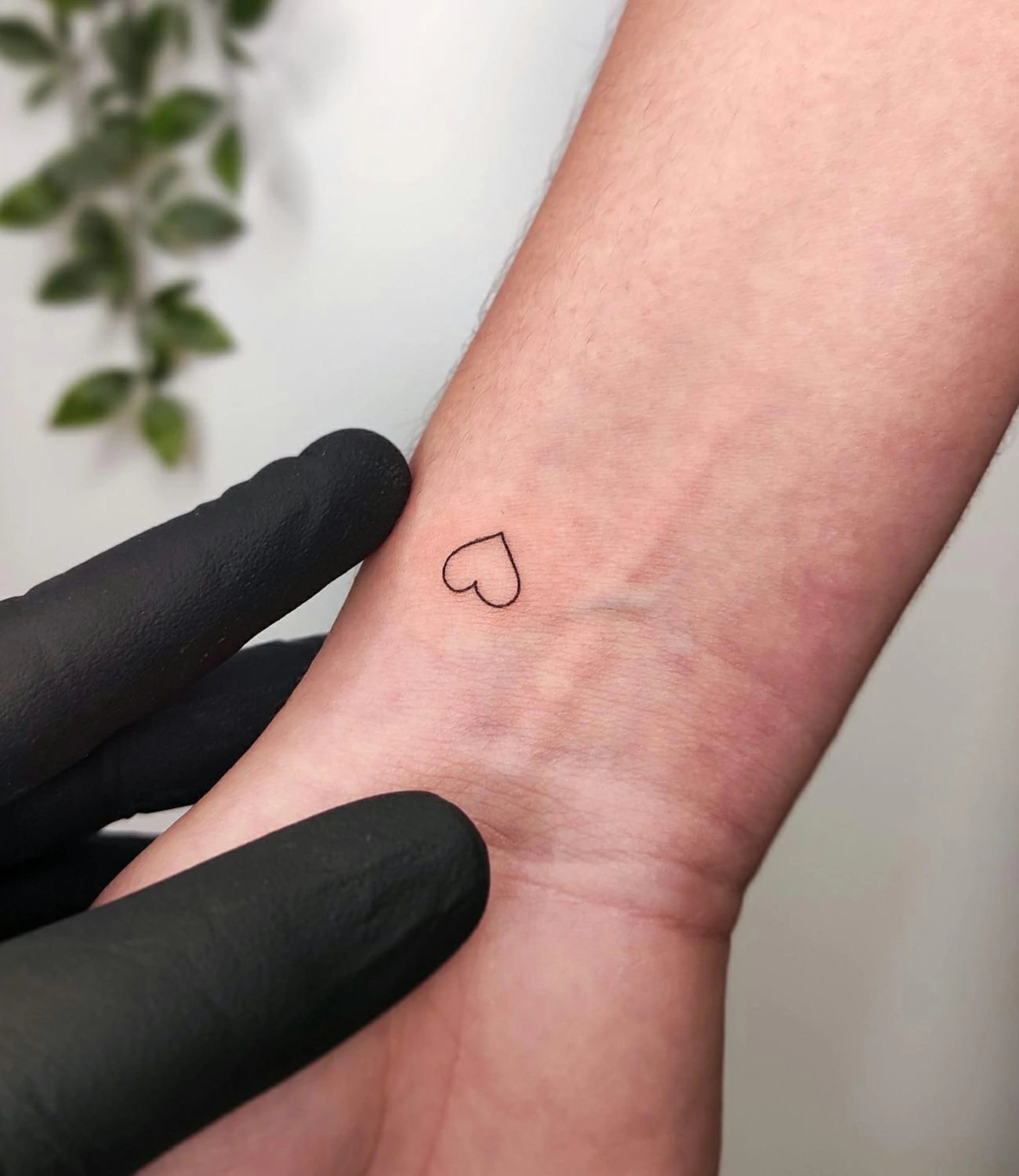 Heart Tattoo on Wrist