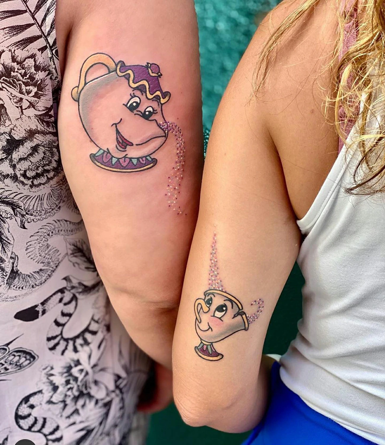 Mother-Daughter Tattoos Disney