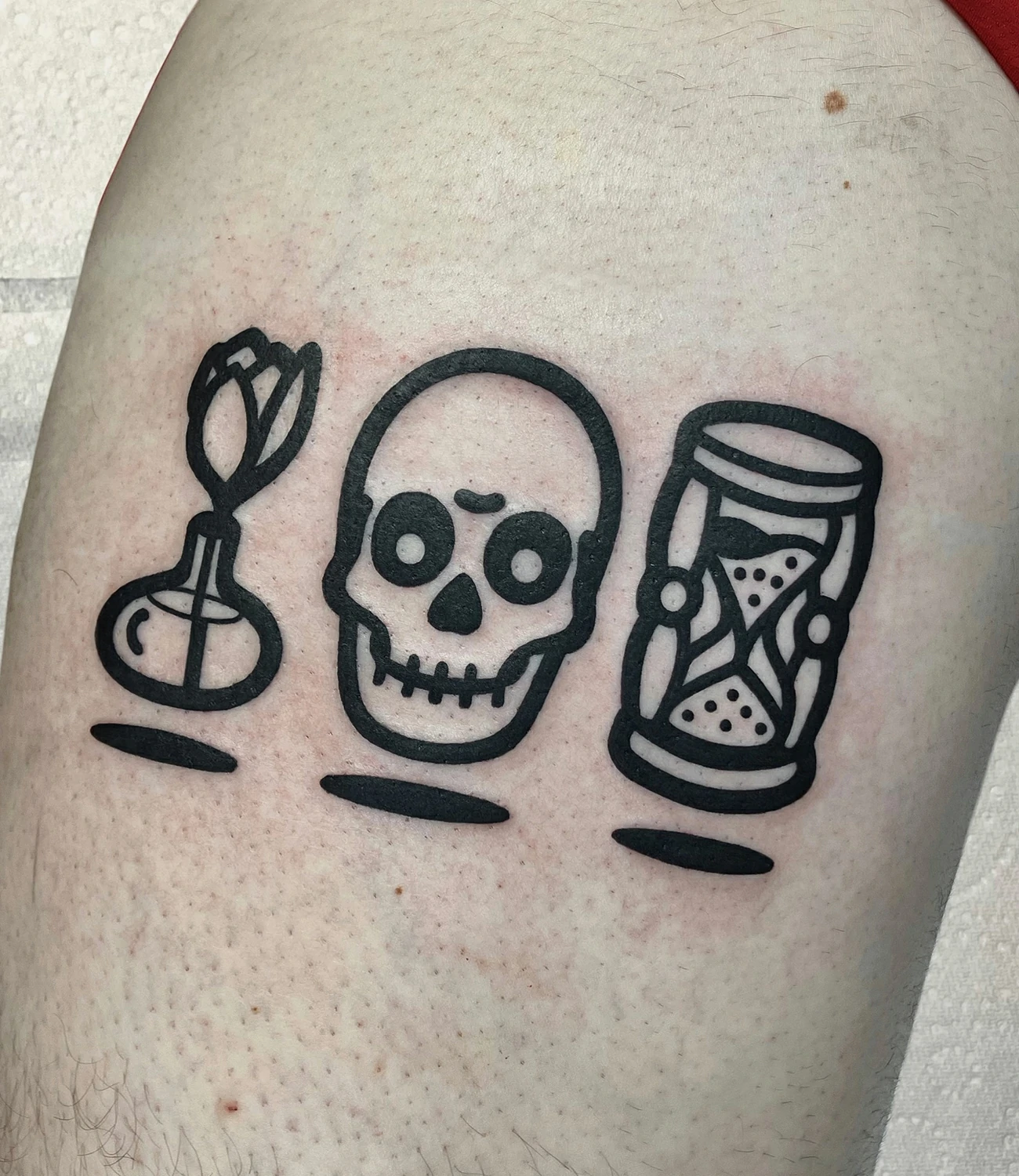 memento mori tattoo simple: A straightforward, no-frills "memento mori" tattoo, focusing solely on the text in a clean font.