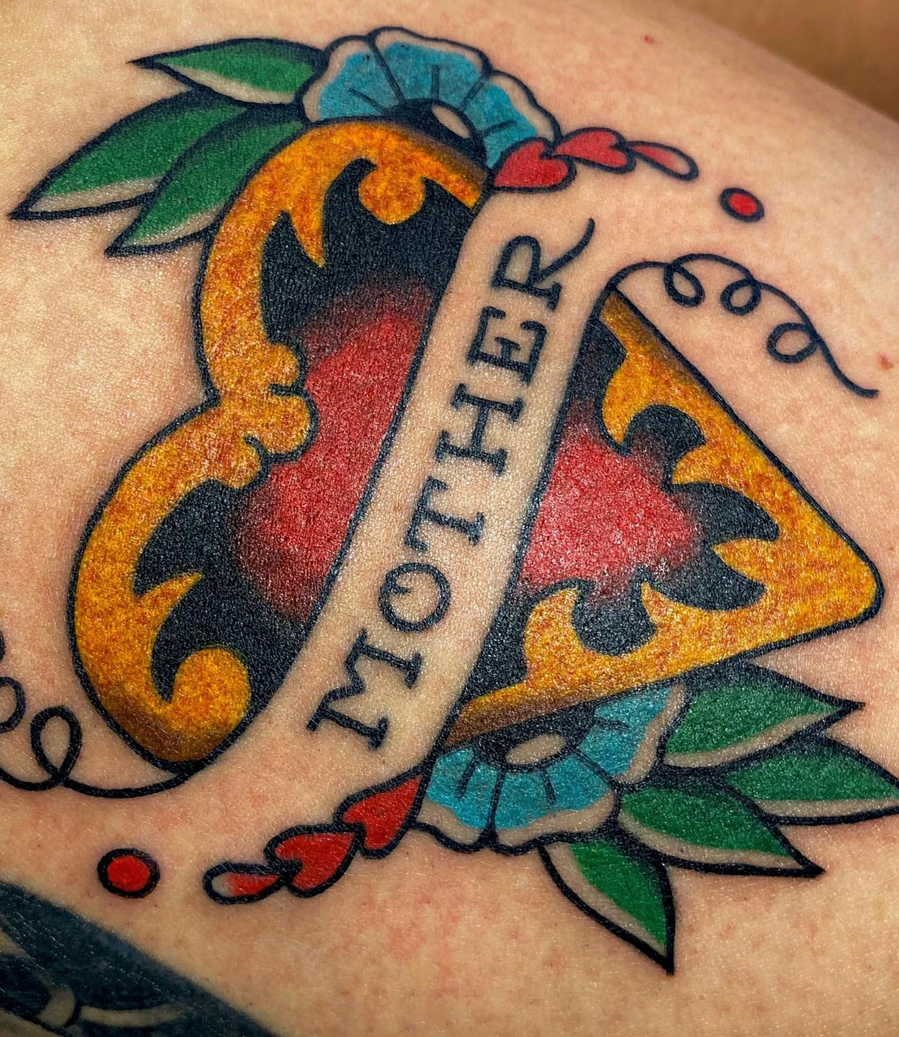 Heart Mother Tattoo