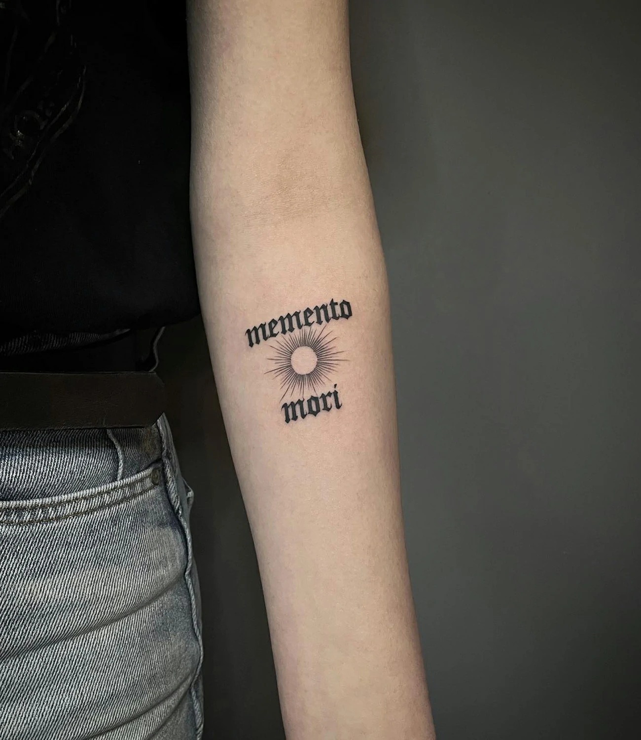 Memento Mori Tattoo Small