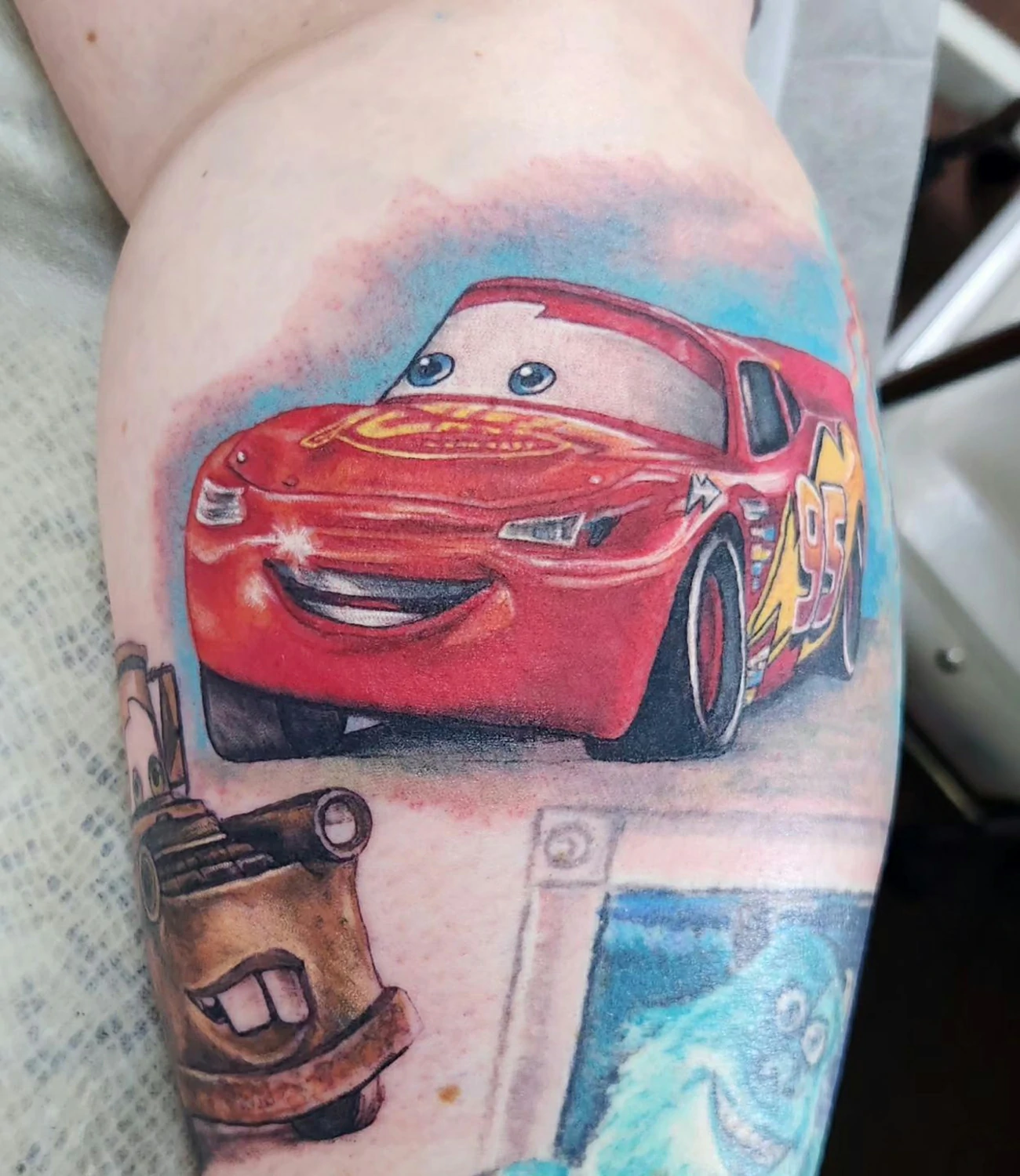 Disney Cars Tattoo
