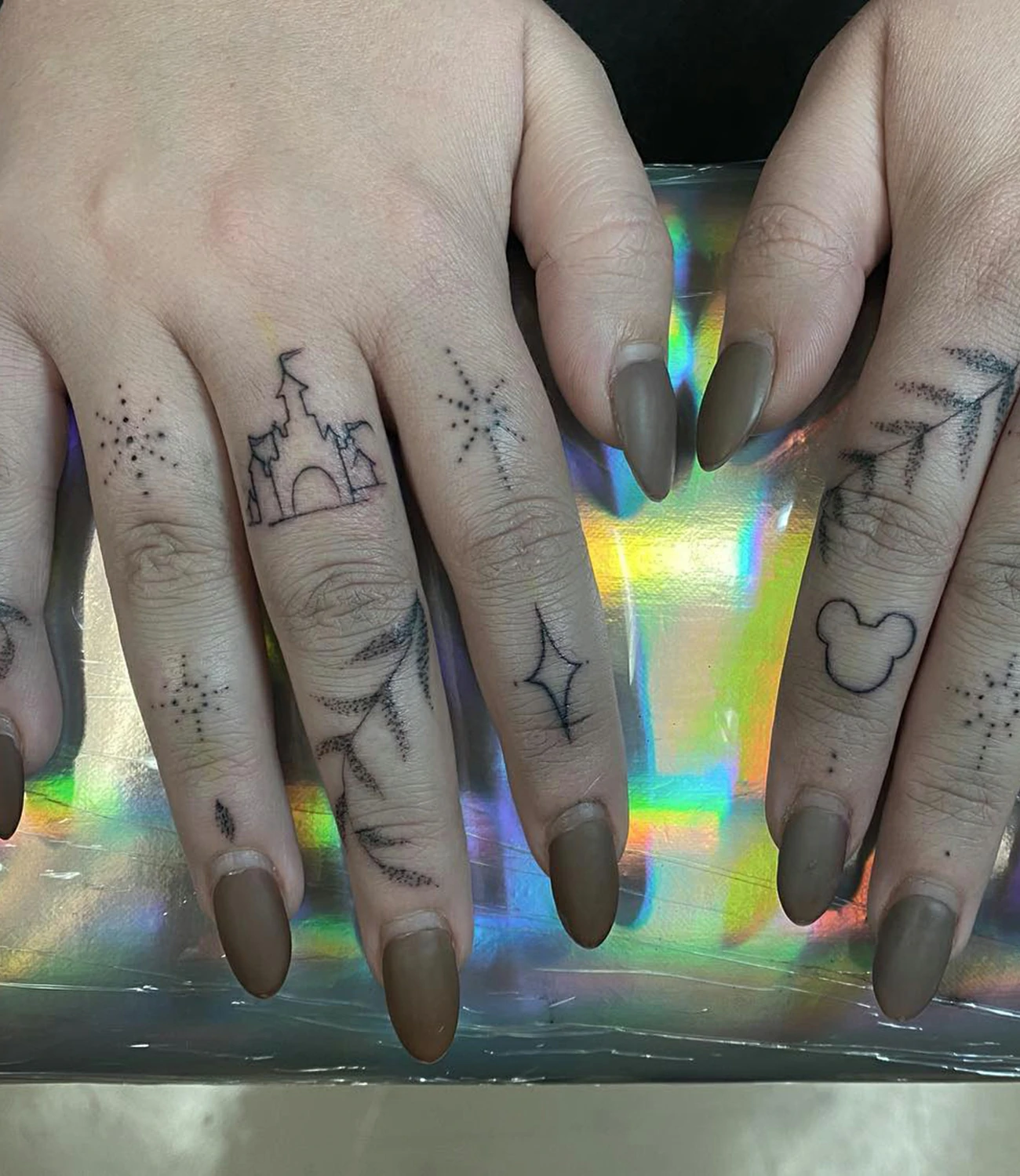 Disney Finger Tattoos