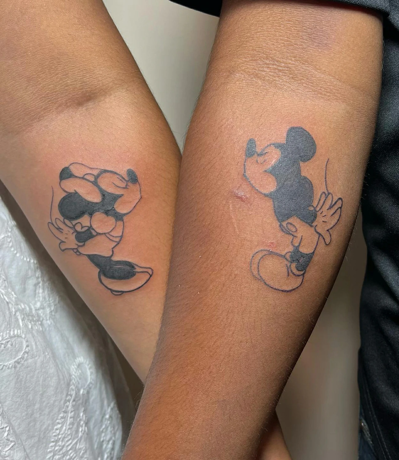 Matching Disney Tattoos