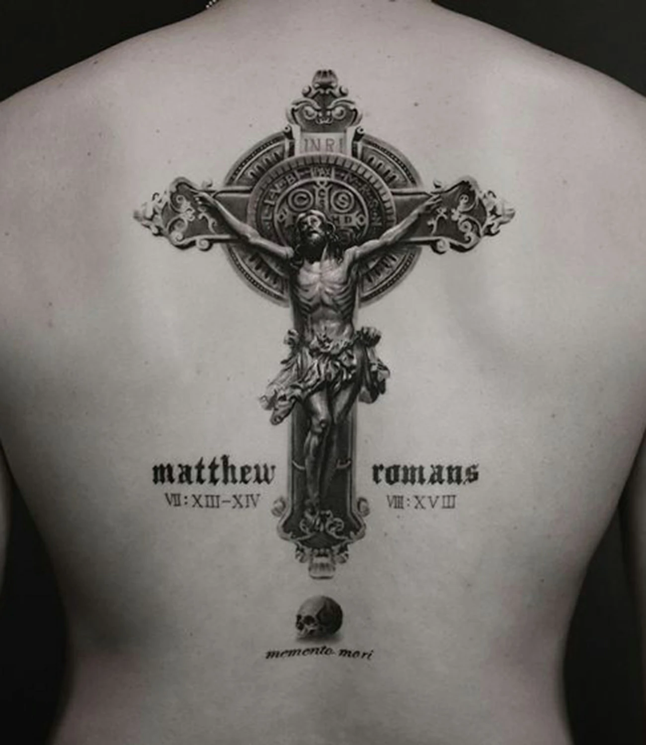 Memento Mori Catholic Tattoo