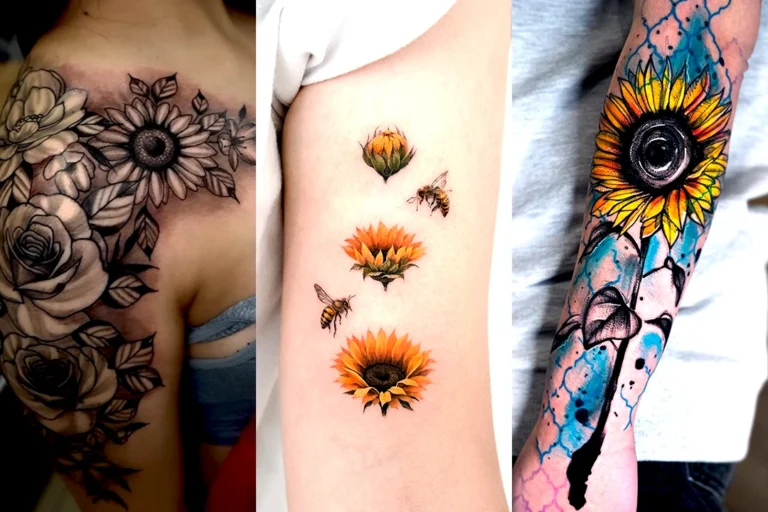 27 Beautiful Sunflower Tattoo : Exploring the Meaning and Significance
