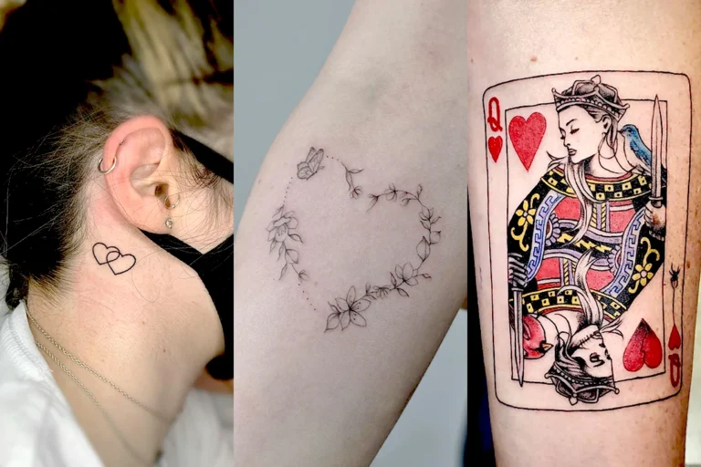 31 Heart Tattoo Designs That Symbolize Love and Strength