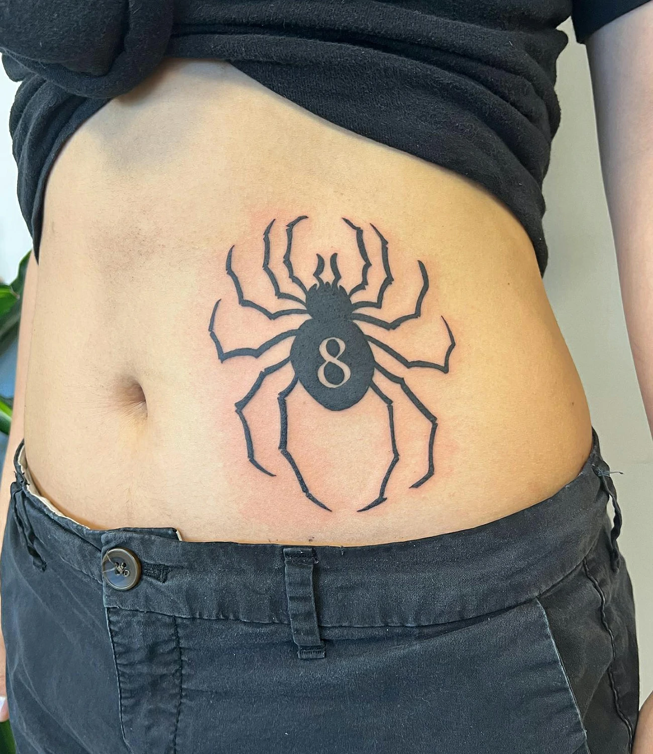 Shizuku spider tattoo