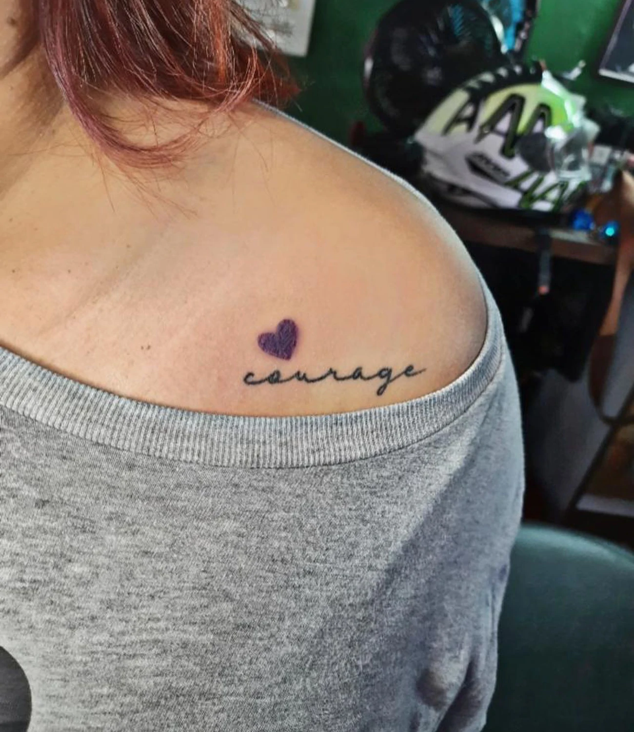 Purple Heart Tattoo