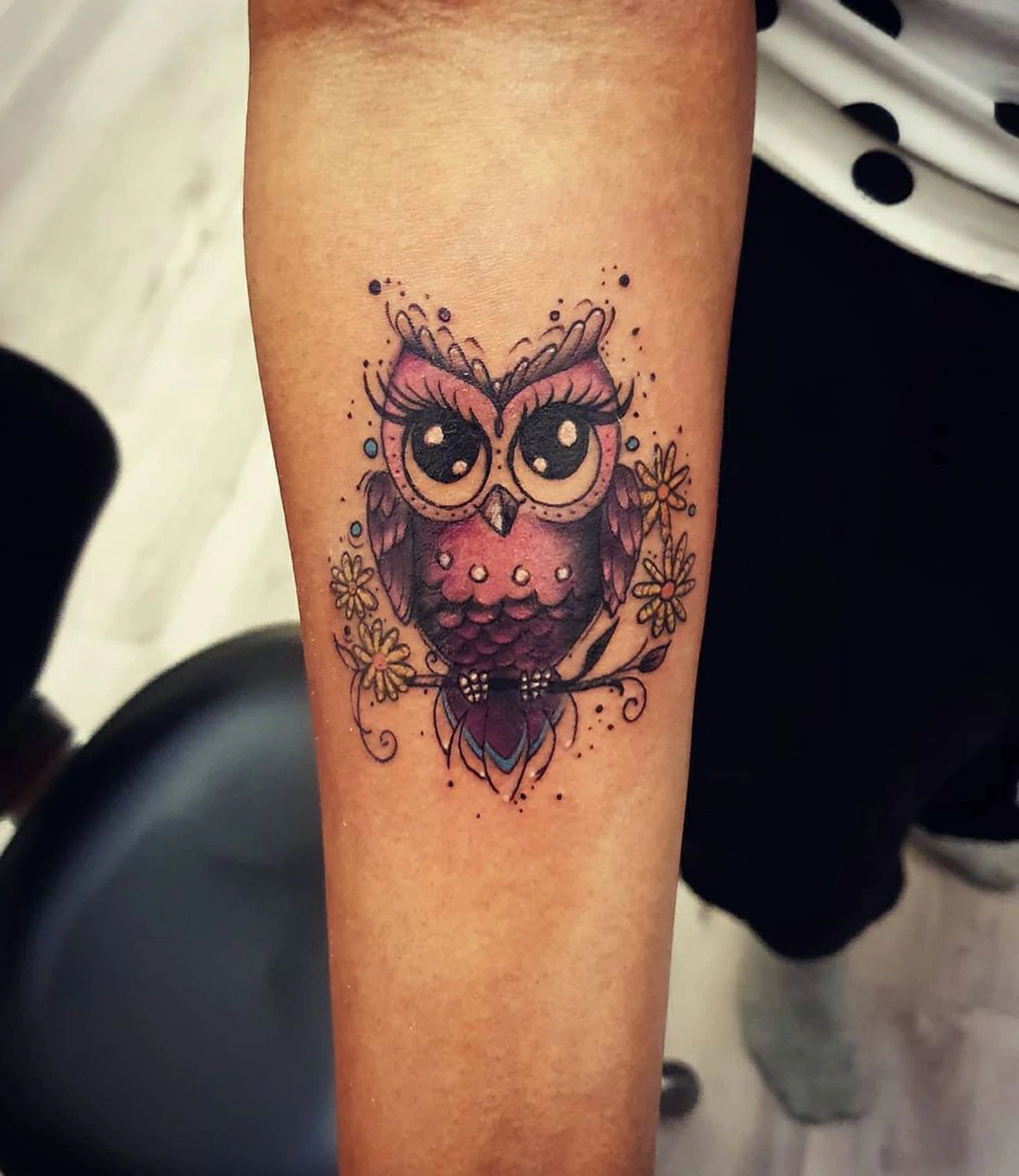 Girly Owl Tattoos