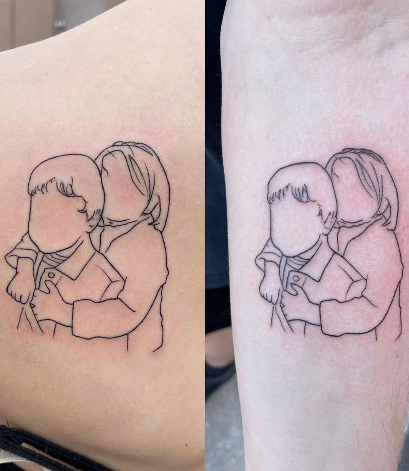 Sibling Tattoos Brother and Sister