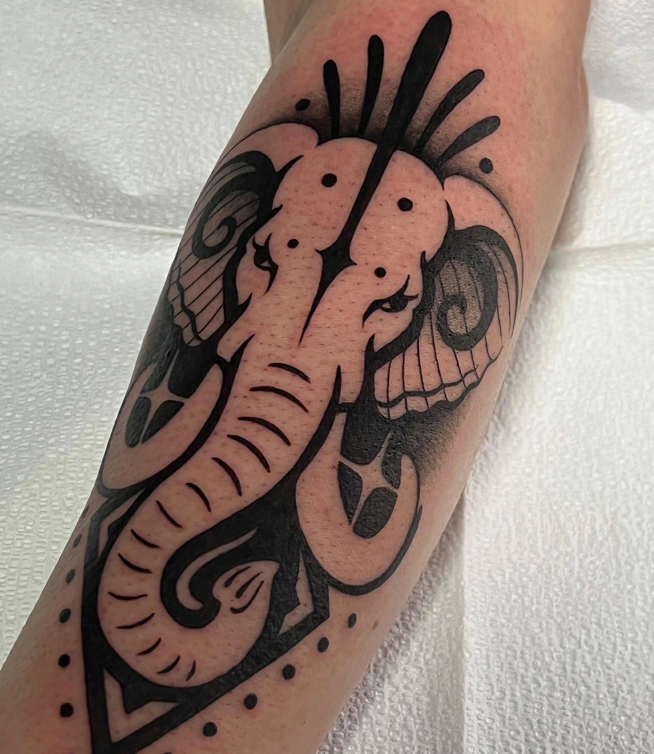 Tribal Tattoo Elephant
