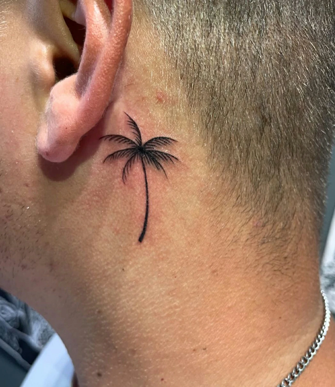 Little Palm Tree Tattoo