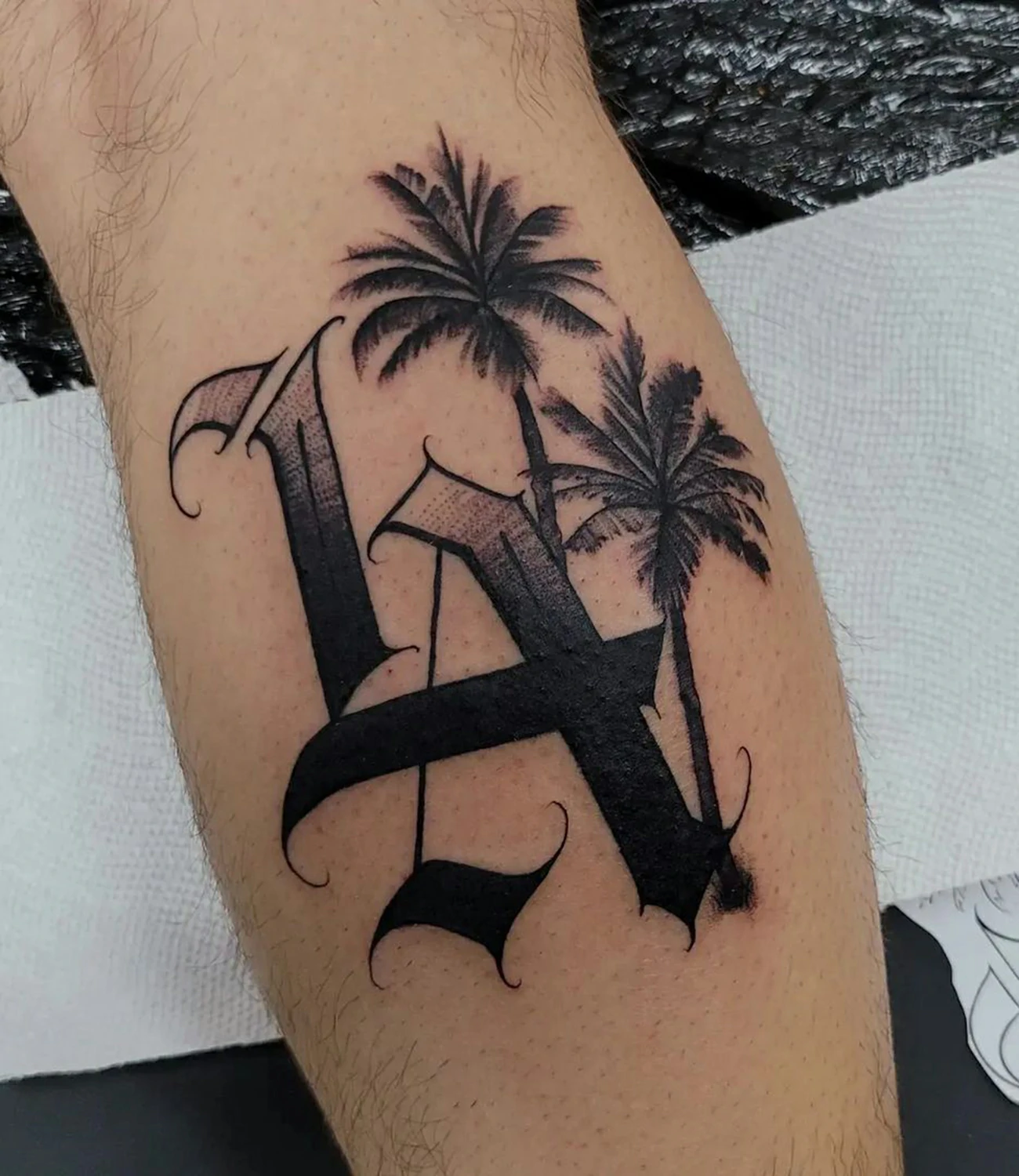 Palm Tree Los Angeles Tattoo