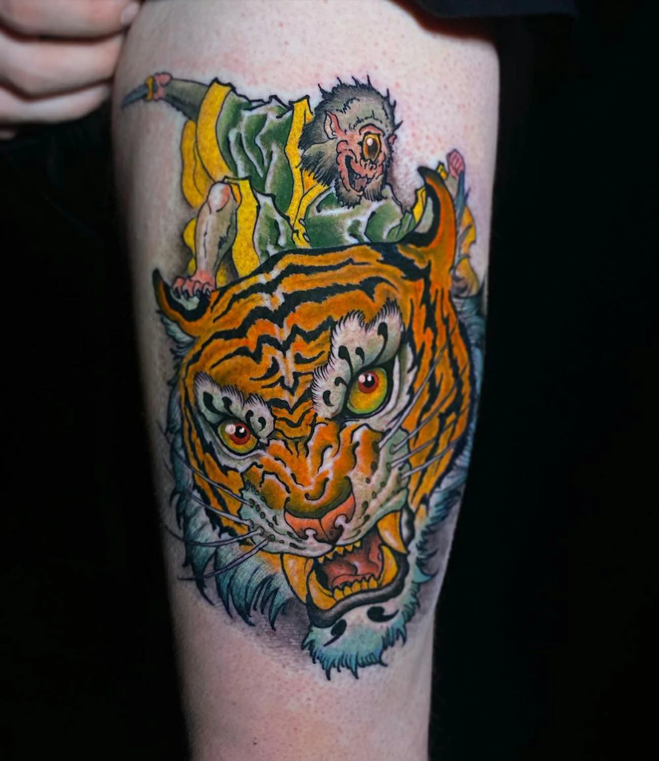 Yokai Japanese Tiger Tattoo