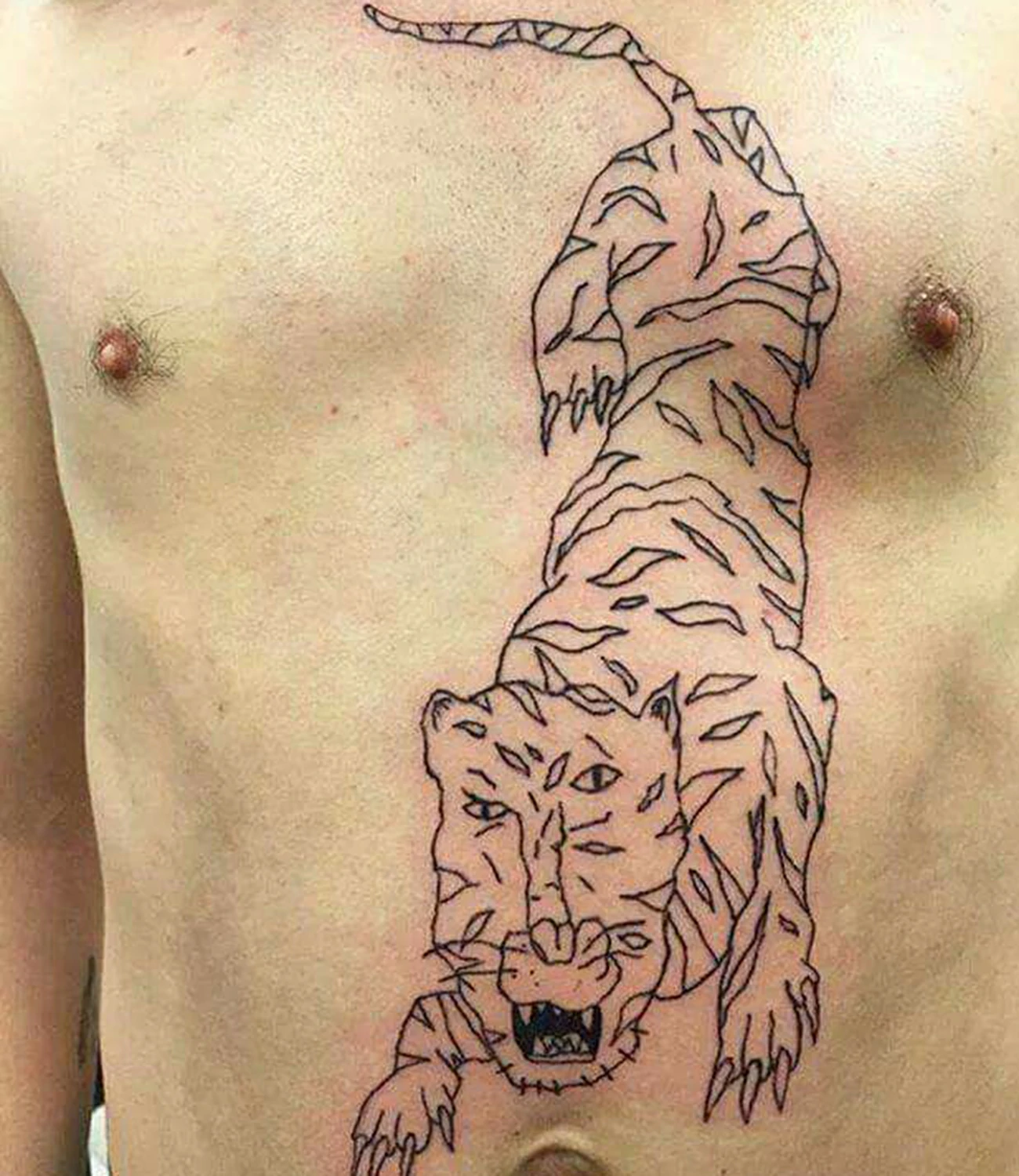 Bad Tiger Tattoo