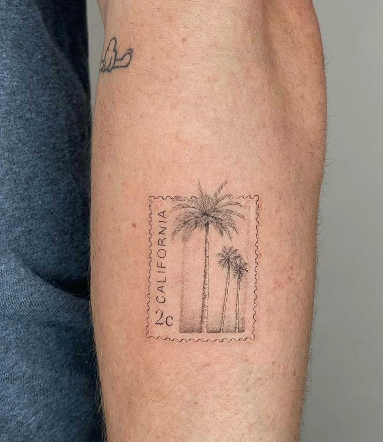 Cali Palm Tree Tattoo