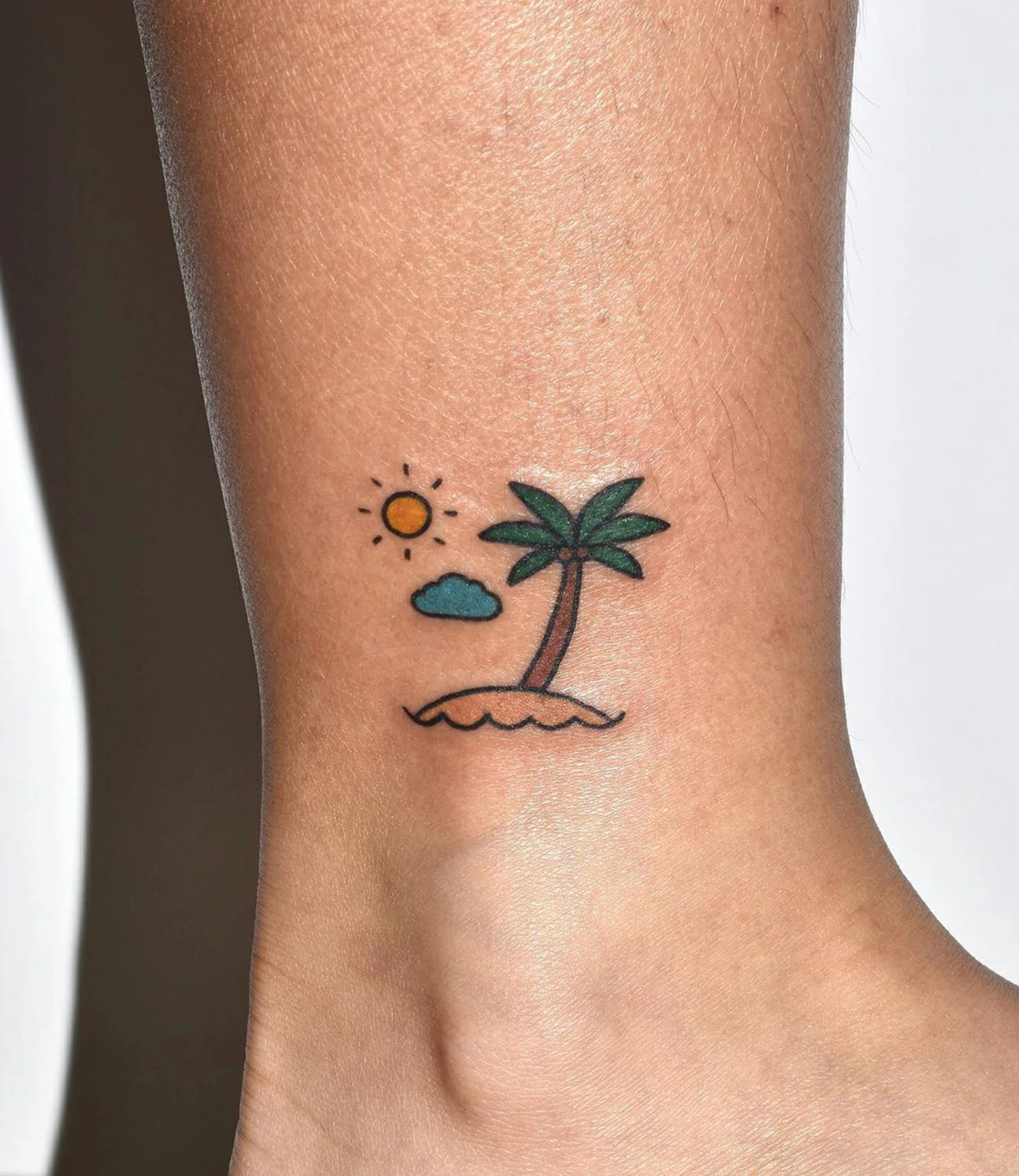 Cute Palm Tree Tattoos