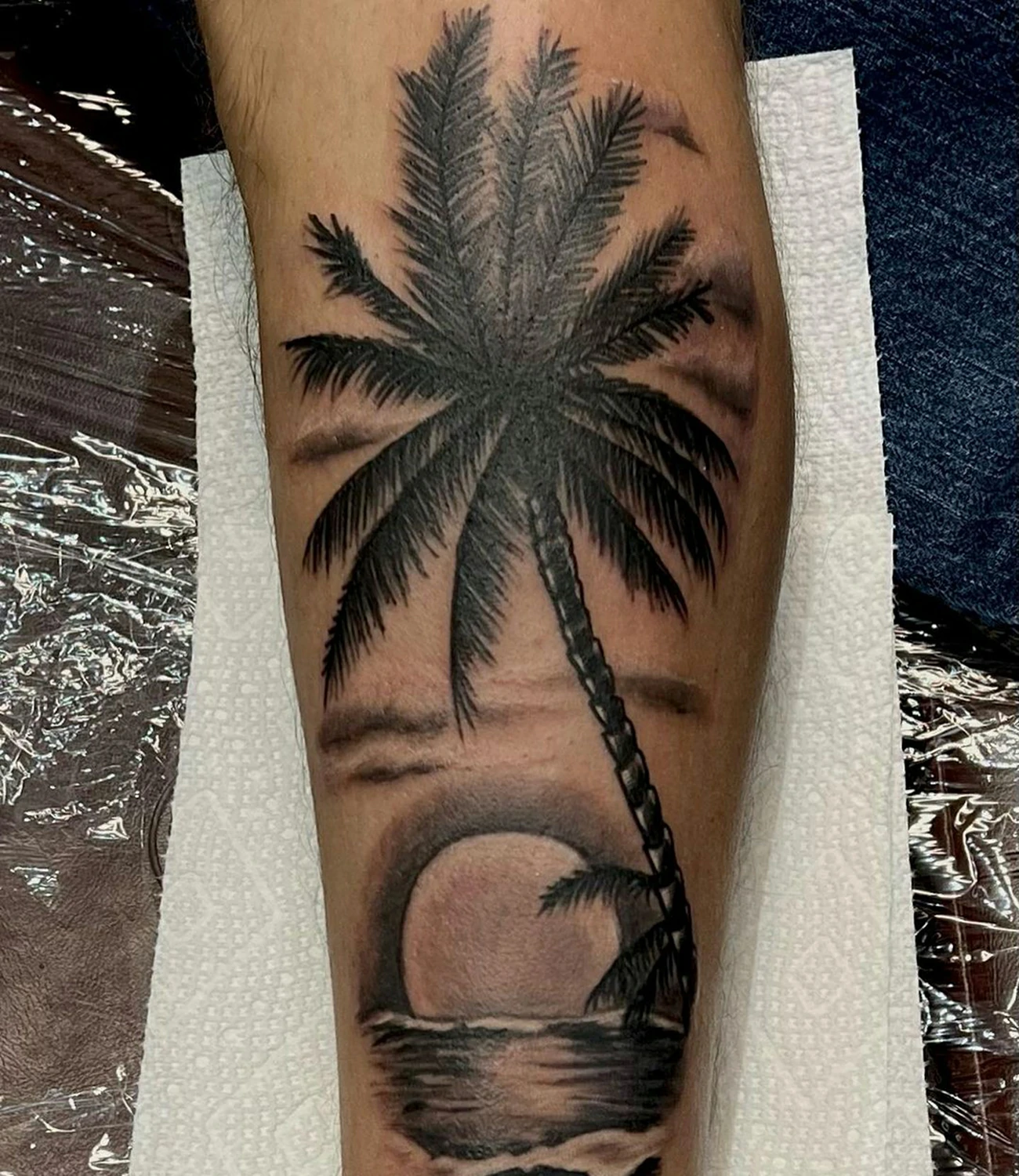 Florida Palm Tree Tattoo