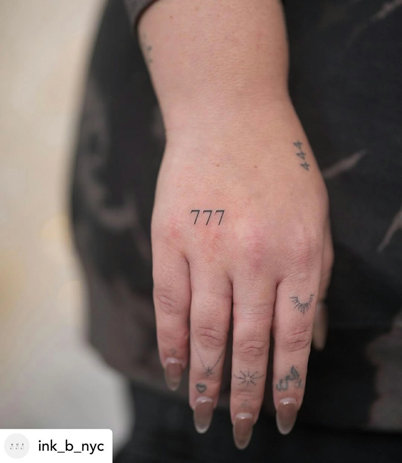444 777 Tattoo Meaning