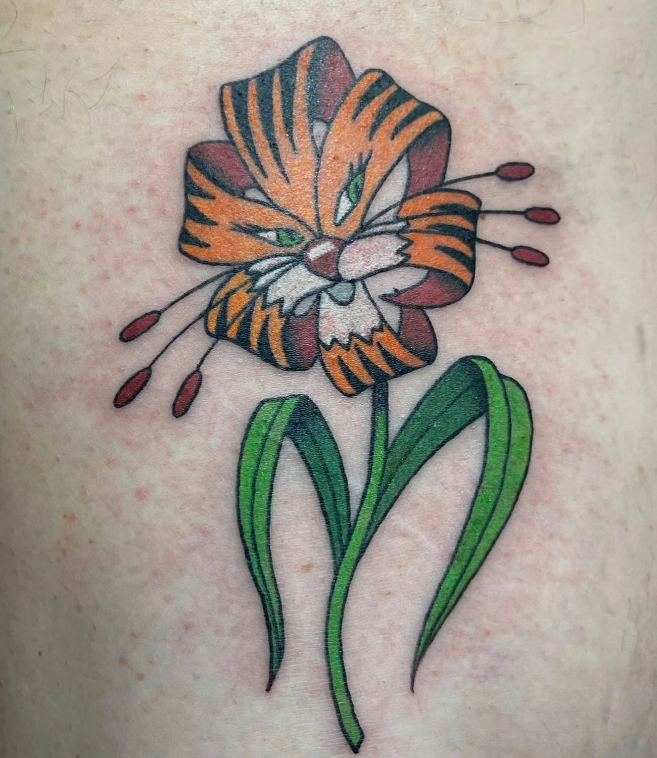 Tattoos of Tiger Lilies