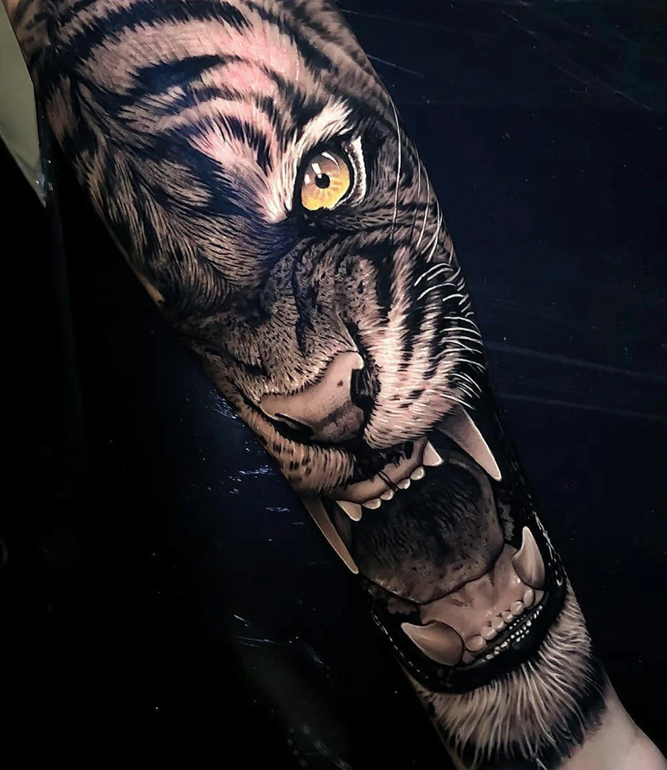 Eye of the Tiger Tattoo
