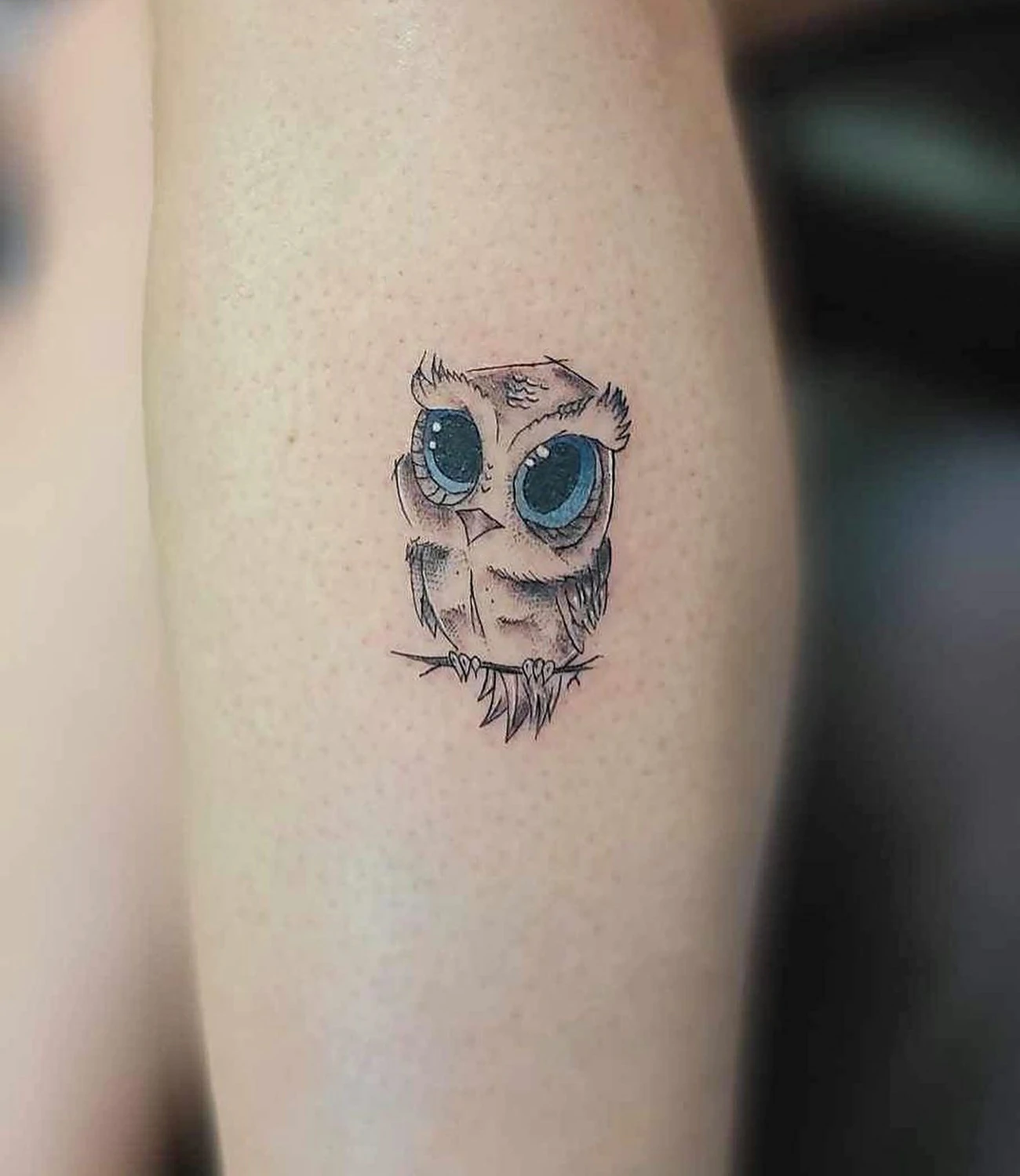 Small Owl Tattoos