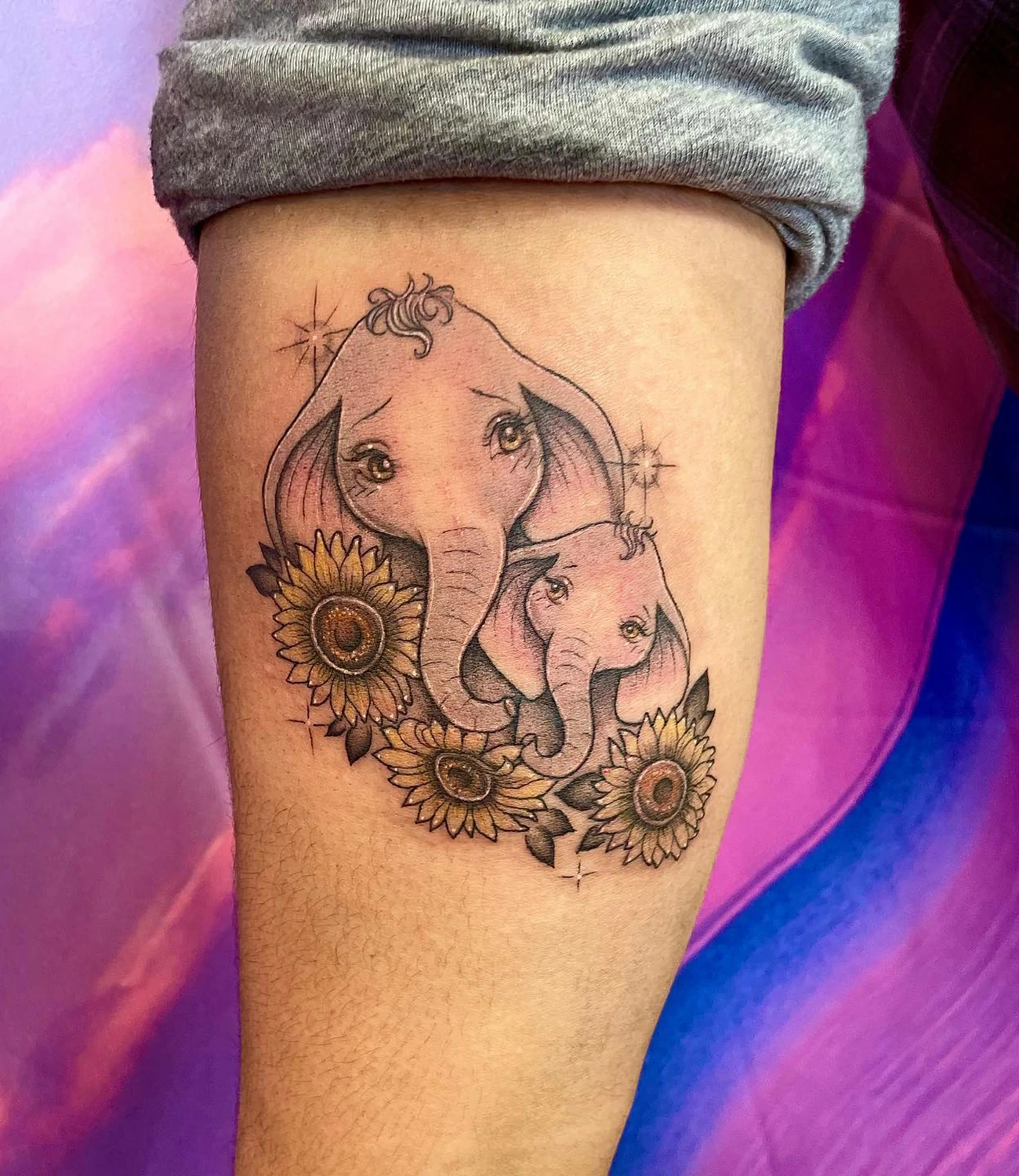 Elephant Tattoos for Women