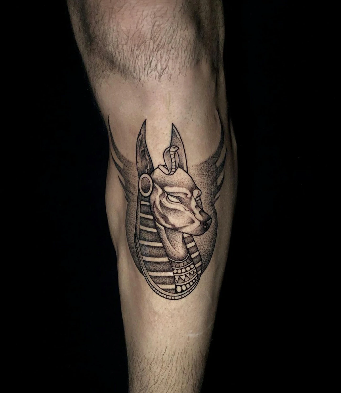 Small Anubis Tattoo