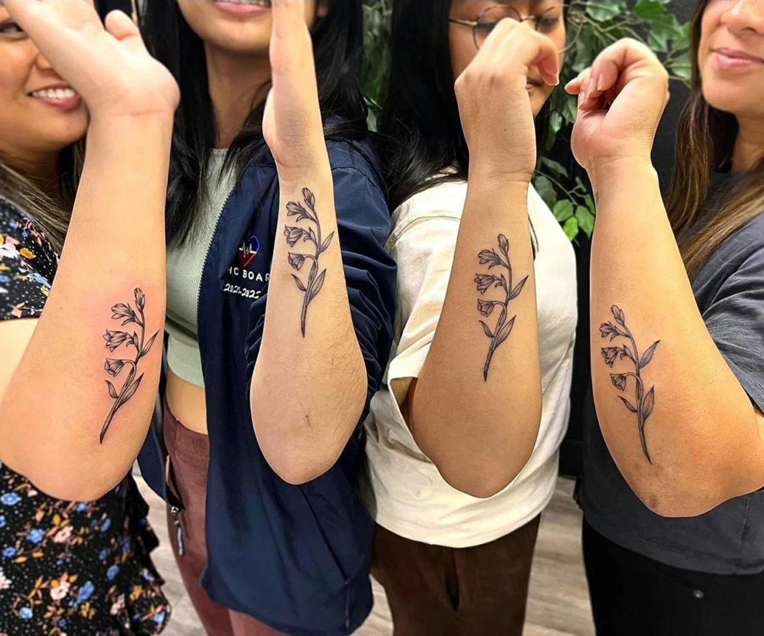 Unique Sibling Tattoos for 4