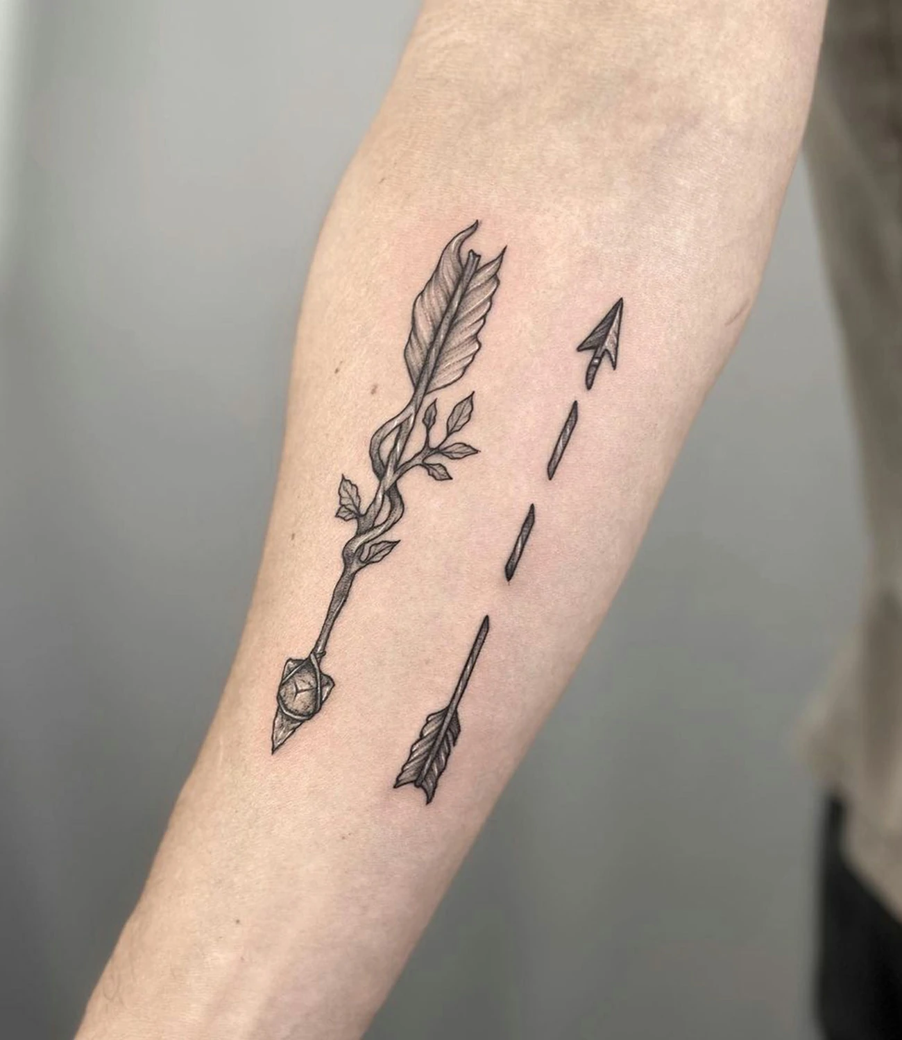 Arrow Tattoo on Forearm