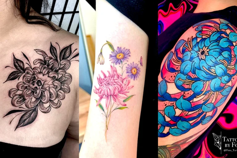 48 Beautiful Chrysanthemum Tattoo Ideas and Exploring the Symbolism
