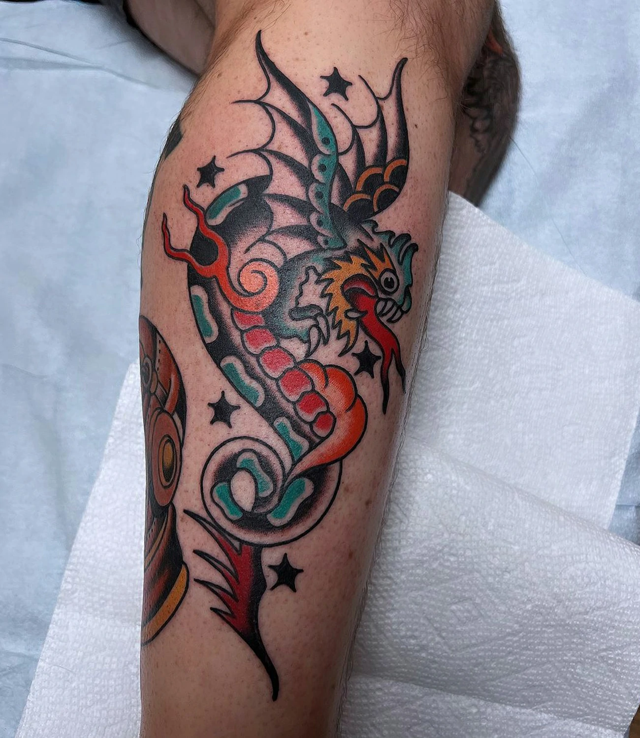 Sailor Jerry Dragon Tattoo
