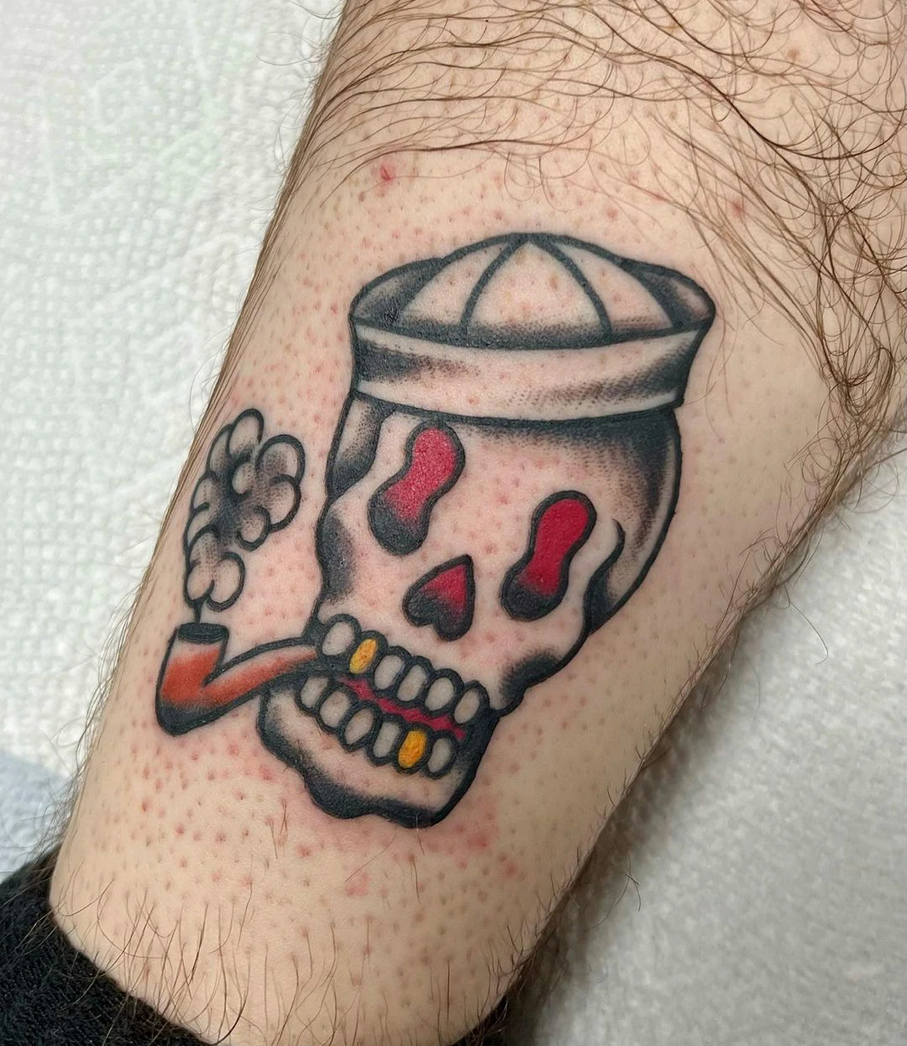 Sailor Jerry Skull Tattoo