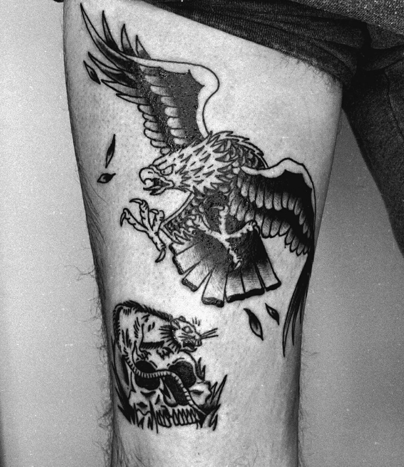 Sailor Jerry Tattoos Black and White