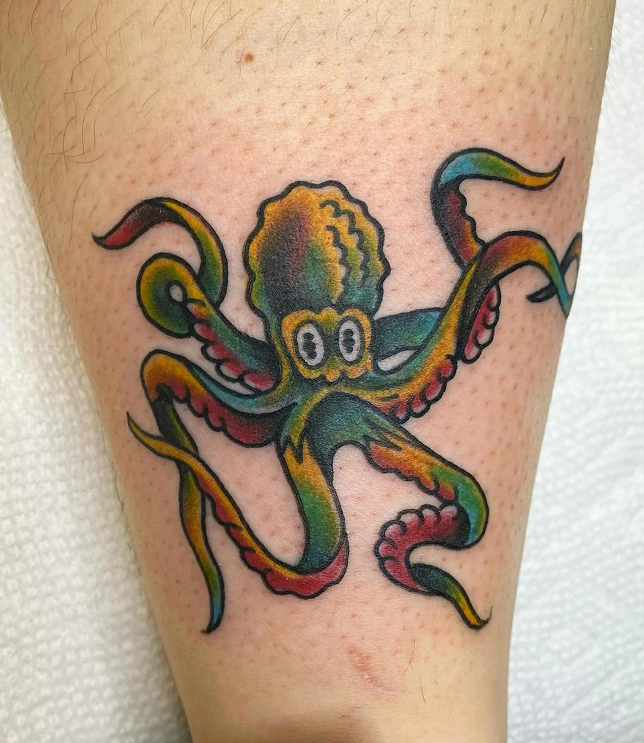 Sailor Jerry Octopus Tattoo