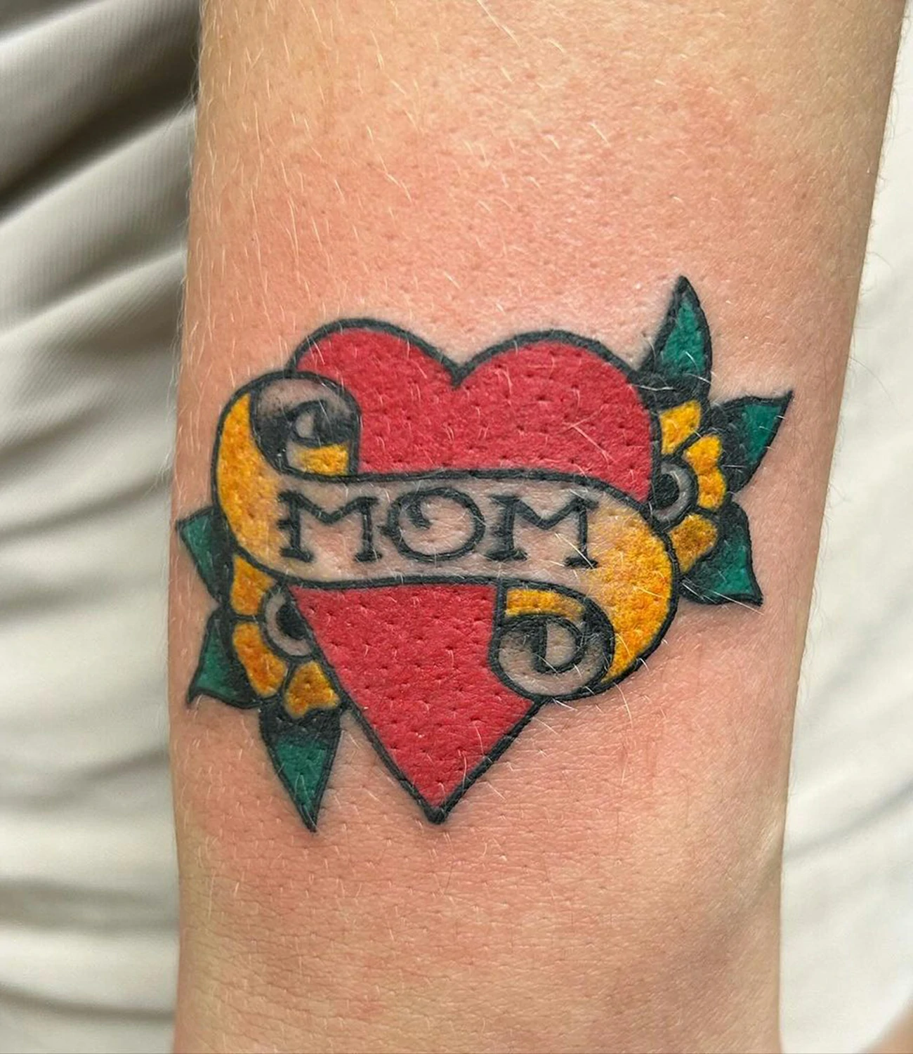 Sailor Jerry Mom Tattoo