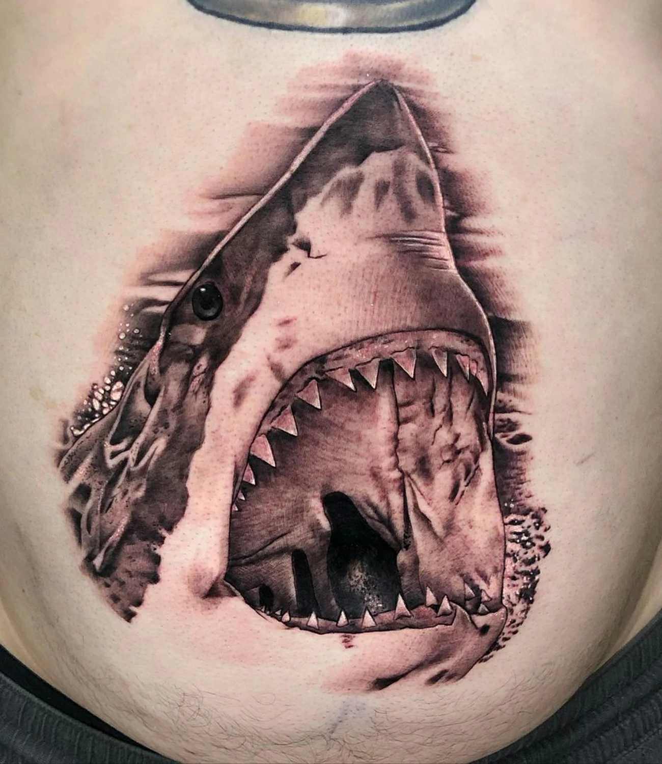 Shark Mouth Tattoo