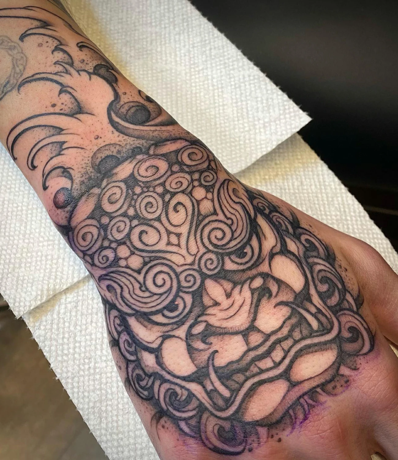 Lion Turtle Tattoo