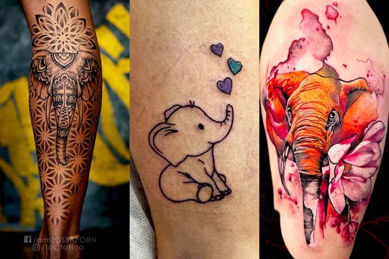Wow! 36 Unique Elephant Tattoo Ideas for Animal Lovers