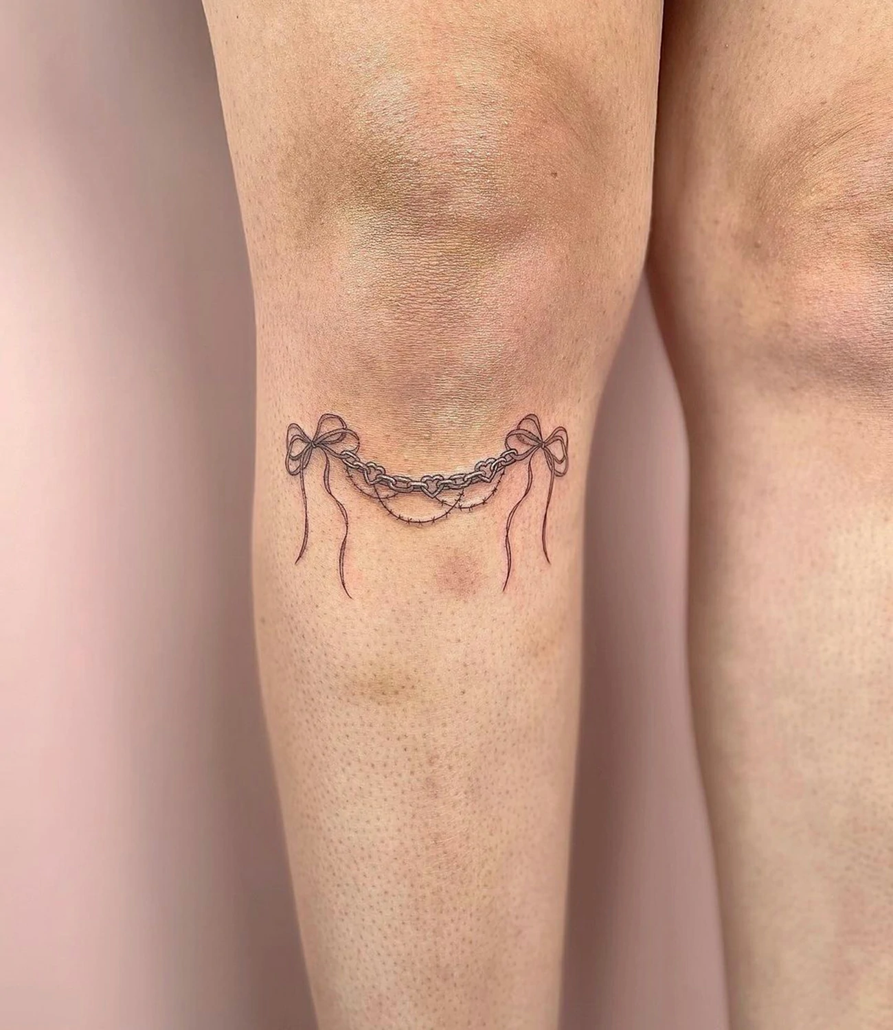 Simple Knee Tattoos
