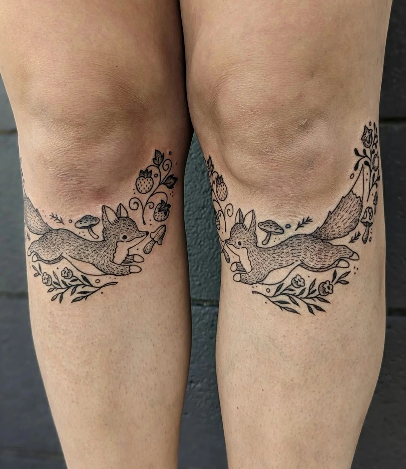 Below Knee Tattoos