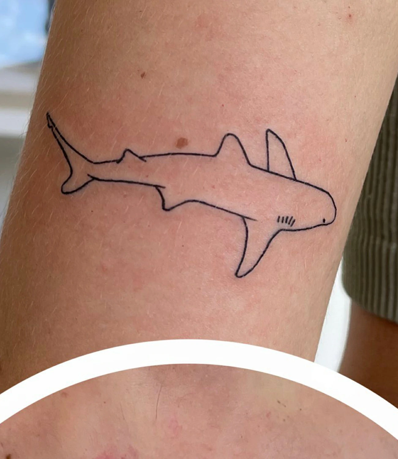 Shark Tattoos Simple