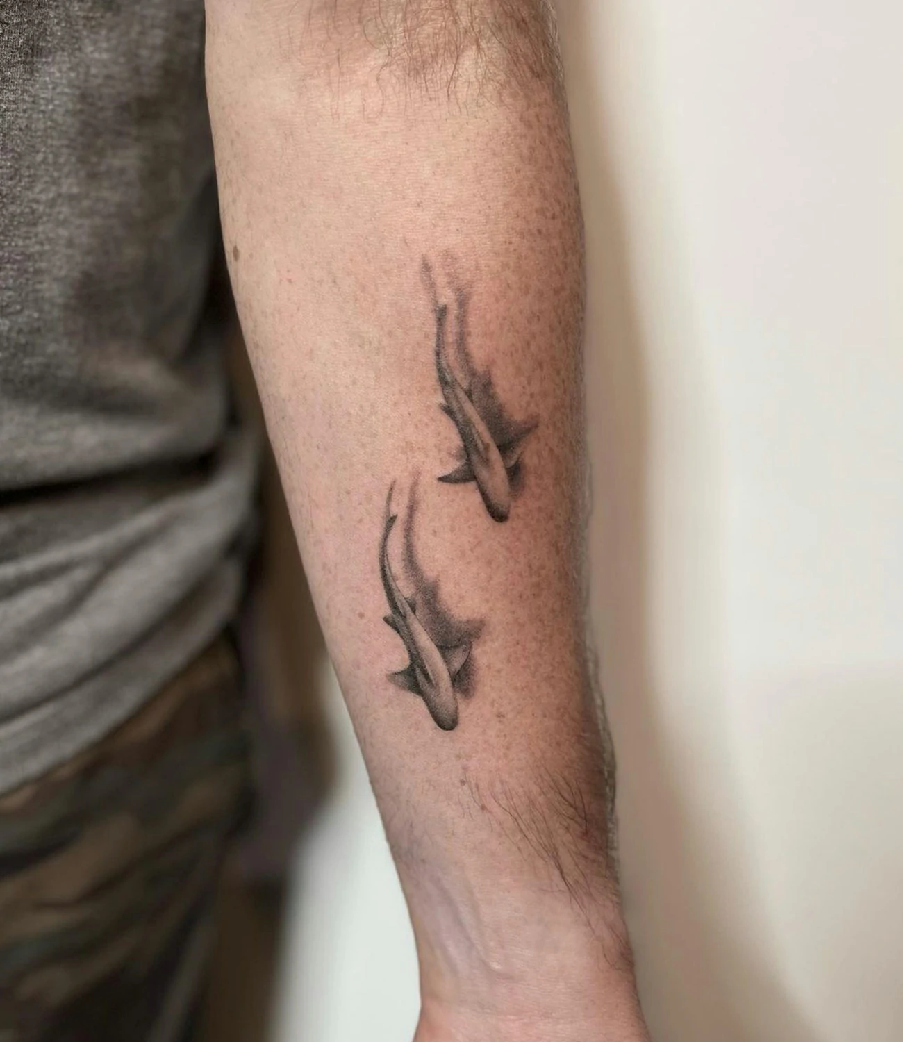 Shark Shadow Tattoo