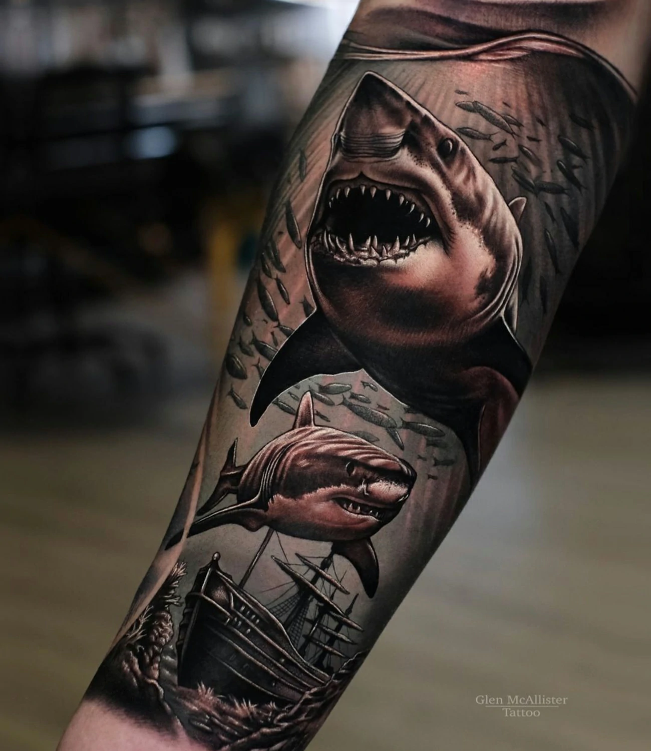 Bull Shark Tattoo