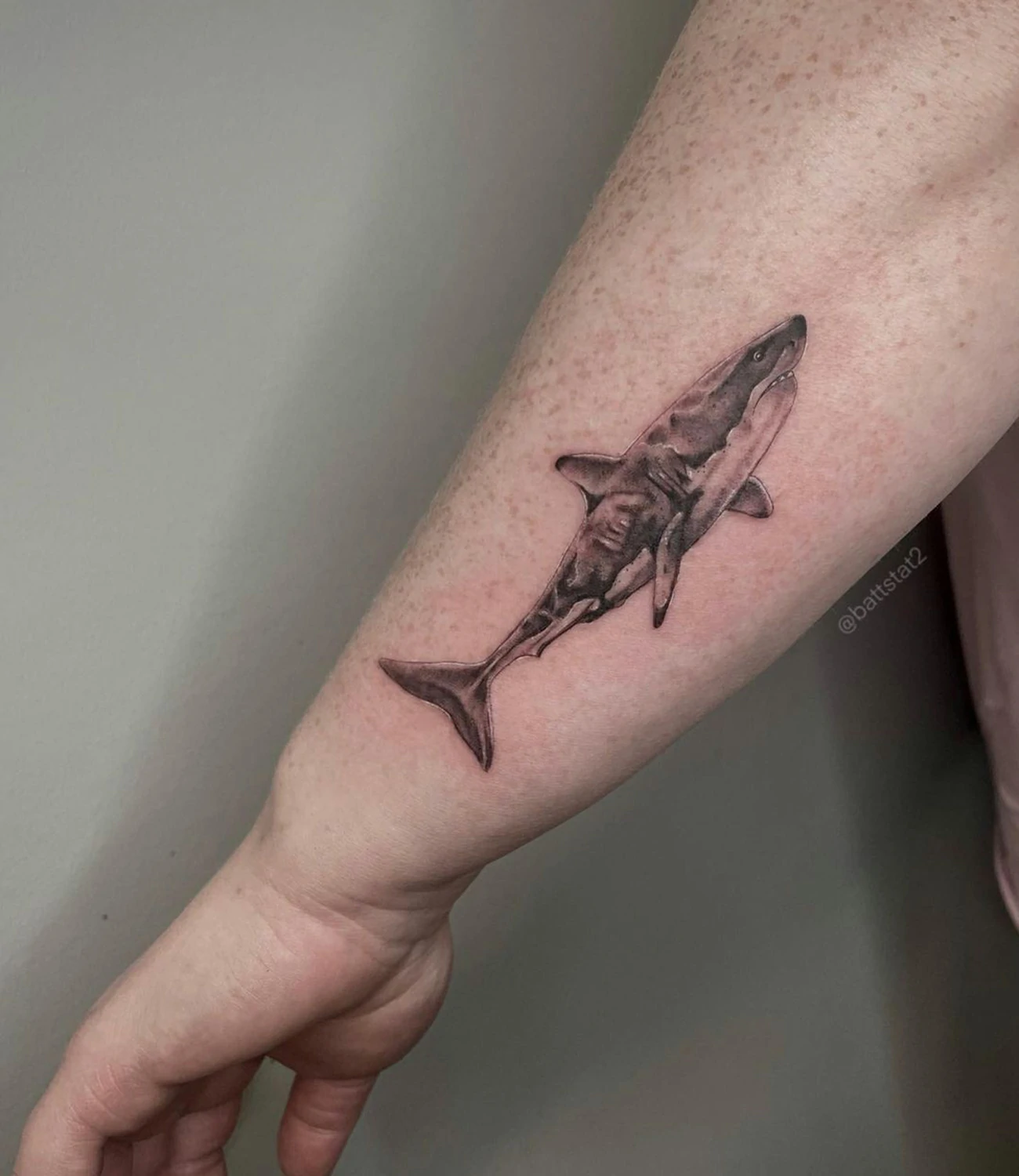 Shark Forearm Tattoo